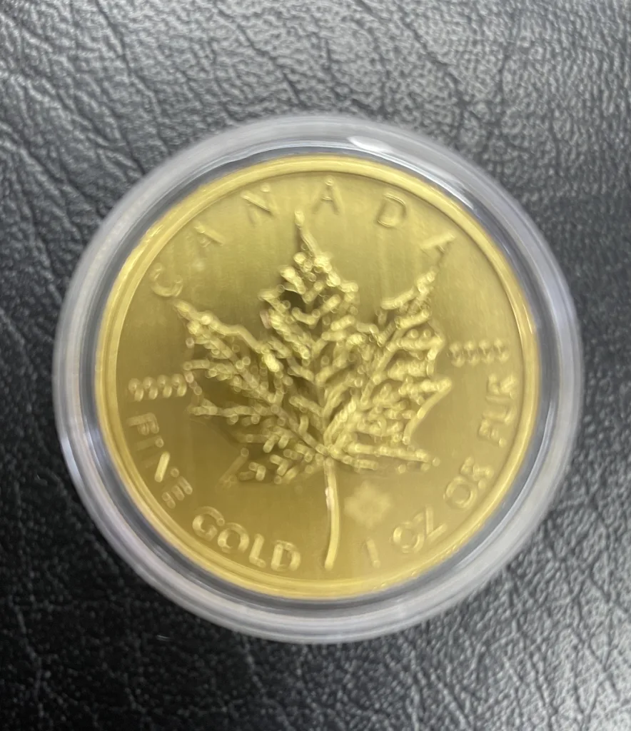 秋田県大館市のオバタ質店】24金コインを高価買取させていただきました♪ - オバタ質店公式ホームページ