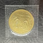 天皇在位60周年純金金貨